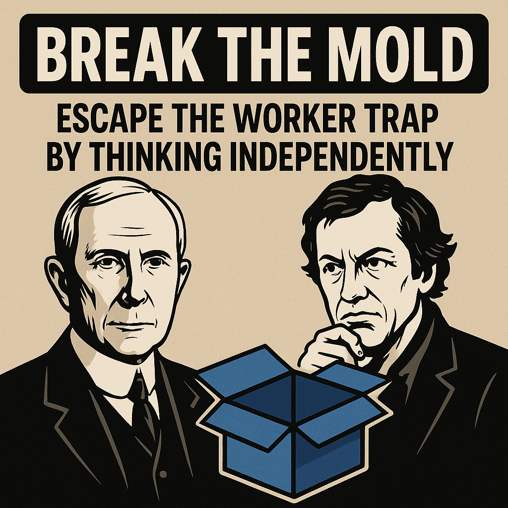 Break the Mold: What Rockefeller and Robert Greene Teach Us About Escaping the Worker Trap